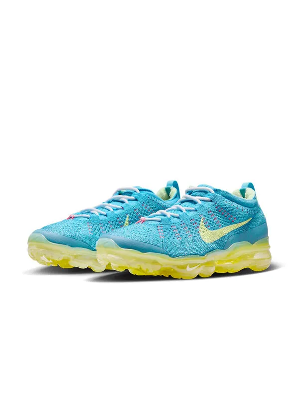 Кроссовки air vapormax 2023 flyknit Nike — изображение 3 из 4, синий/-зеленый