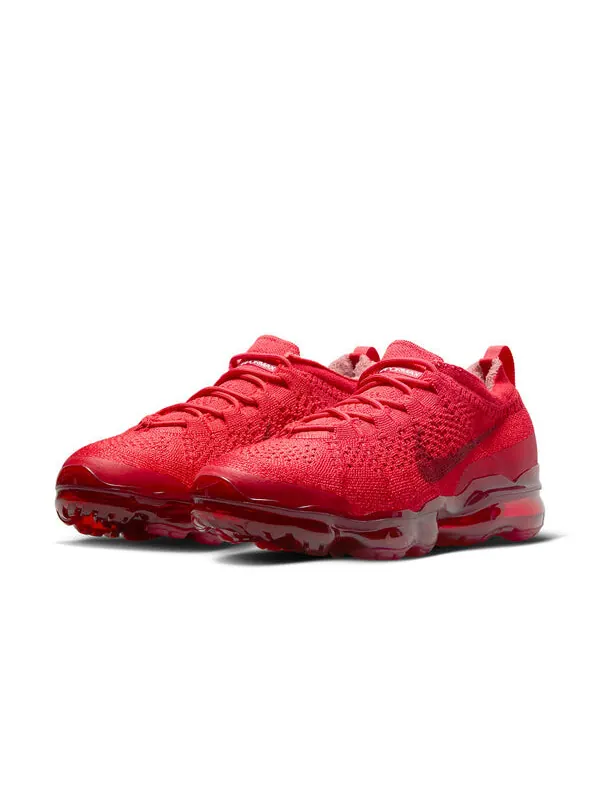 Кроссовки vapormax 2023 flyknit 'red' Nike — изображение 2 из 4, красный