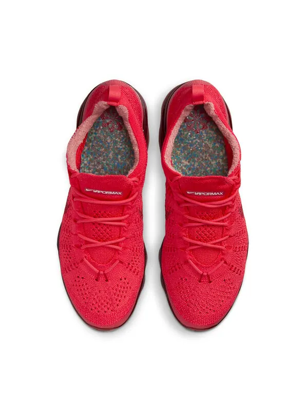 Кроссовки vapormax 2023 flyknit 'red' Nike — изображение 3 из 4, красный