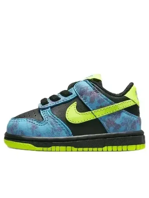 Кроссовки dunk low se 'let's dance' Nike — изображение 1 из 4, синий/зеленый