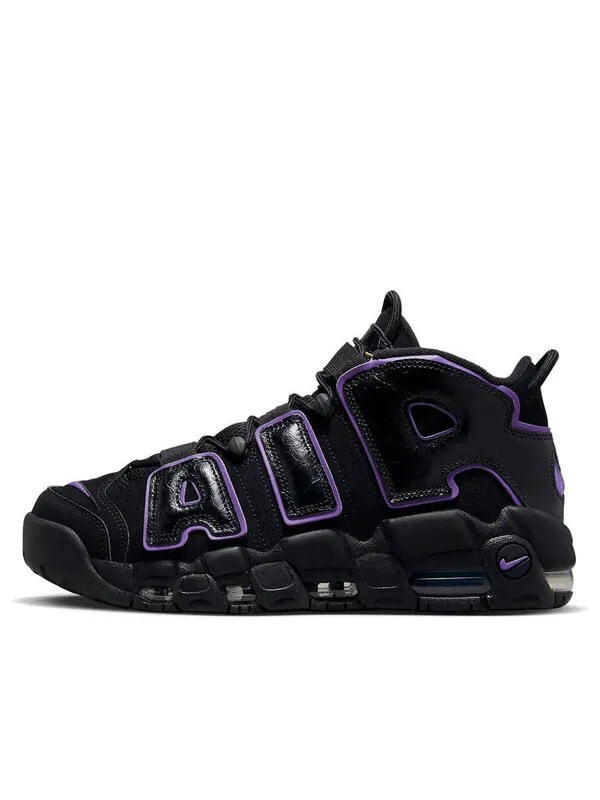 Кроссовки air more uptempo '96 'black action grape' Nike — изображение 1 из 4, черный/фиолетовый