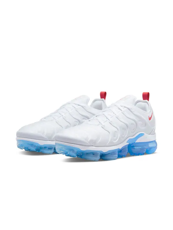 Кроссовки air vapormax plus Nike — изображение 3 из 4, белый/синий