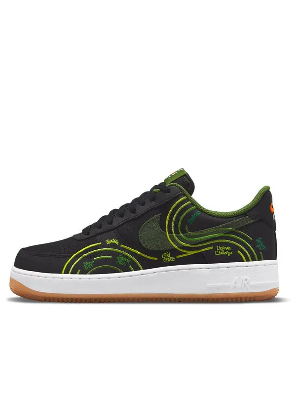 Кроссовки air force 1 '07 lv8 'ny vs ny' Nike — изображение 1 из 4, черный/зеленый/белый