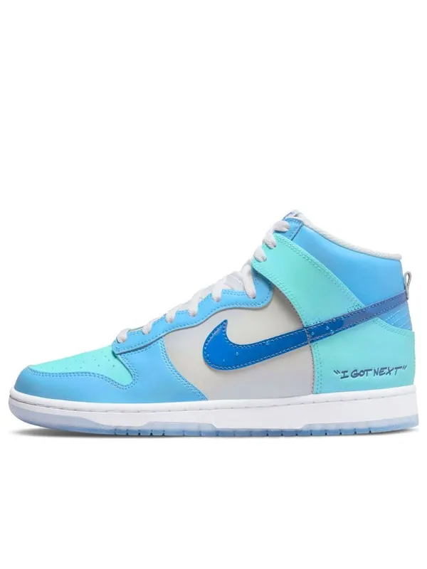 Кроссовки dunk high 'i got next' Nike — изображение 1 из 4, синий-белый