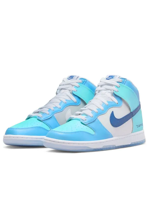 Кроссовки dunk high 'i got next' Nike — изображение 3 из 4, синий-белый
