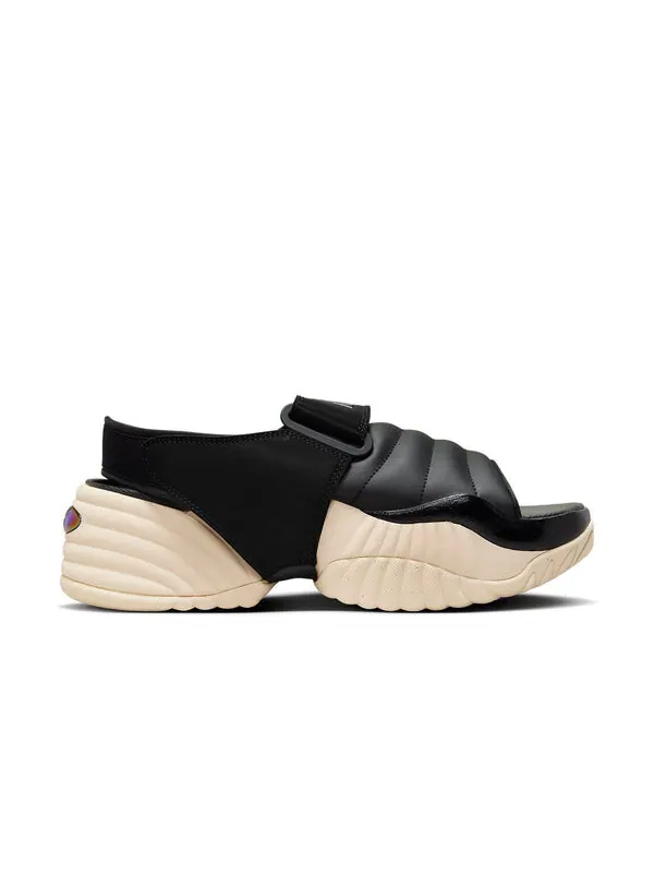 Тапочки air adjust force sandal 'black' Nike — изображение 2 из 4, черный/синий