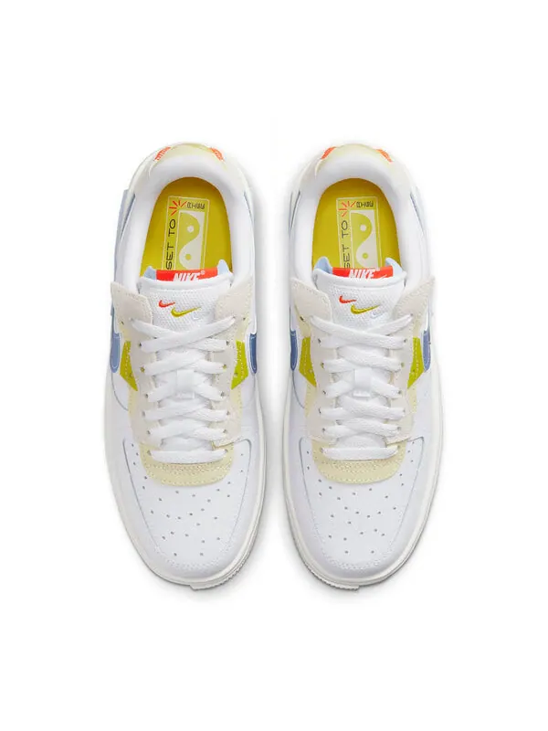 Кроссовки air force 1 фонтанка Nike — изображение 4 из 4, белый/синий/желтый