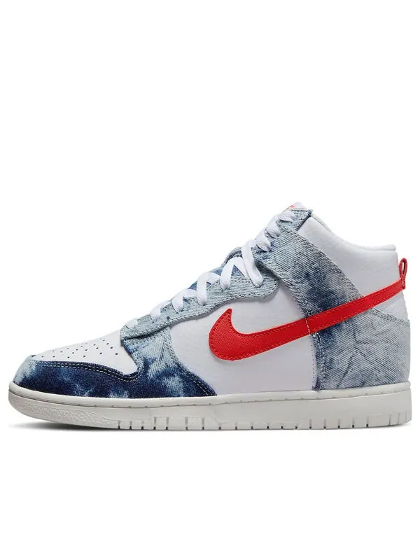 Кроссовки dunk high 'washed denim' Nike
