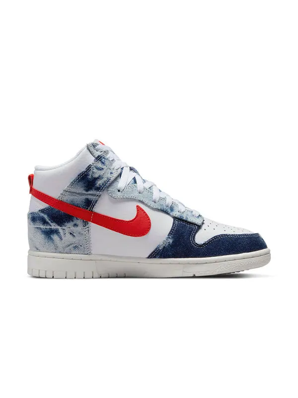 Кроссовки dunk high 'washed denim' Nike — изображение 4 из 4
