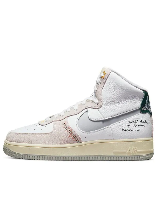 Кроссовки air force 1 high sculpt 'we'll take it from here' Nike — изображение 1 из 4, белый/серый