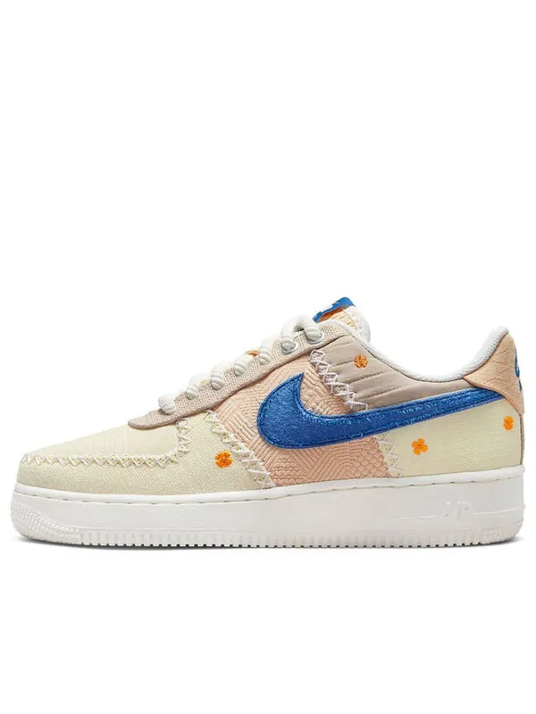 Кроссовки air force 1 '07 'la flea' Nike — изображение 1 из 4, коричневый/синий