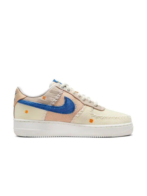 Кроссовки air force 1 '07 'la flea' Nike — изображение 2 из 4, коричневый/синий