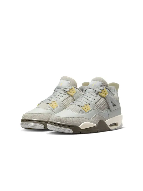 Кроссовки 4 ретро se Air Jordan — изображение 3 из 4, серый/синий
