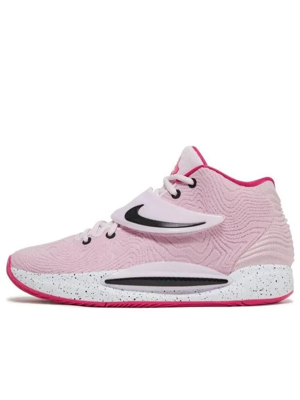 Кроссовки кд 14 Nike — изображение 1 из 4, розовый/черный-розовый