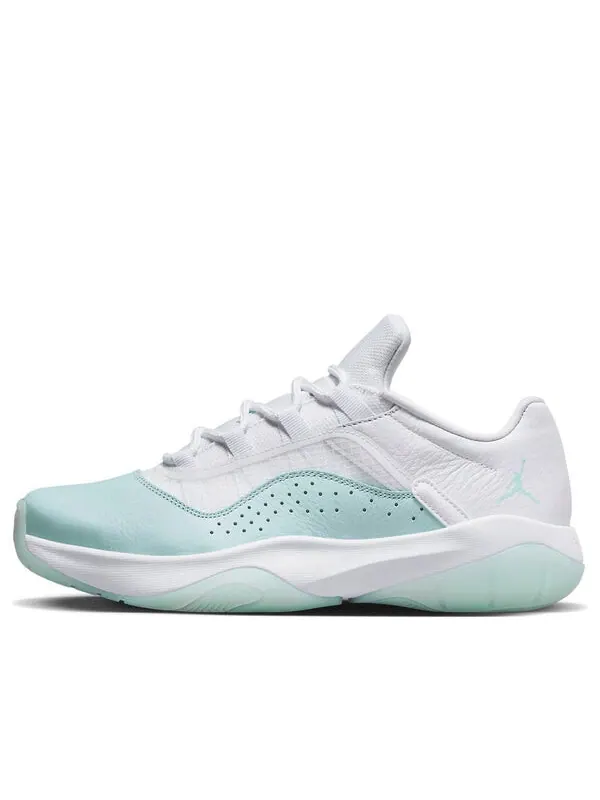 Кроссовки 11 см фут низкие Air Jordan — изображение 1 из 4, белый/зеленый