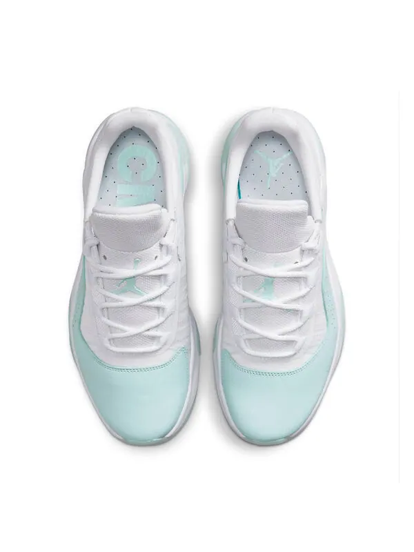 Кроссовки 11 см фут низкие Air Jordan — изображение 4 из 4, белый/зеленый