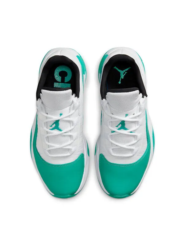 Кроссовки 11 см фут низкие Air Jordan — изображение 4 из 4, белый, зеленый