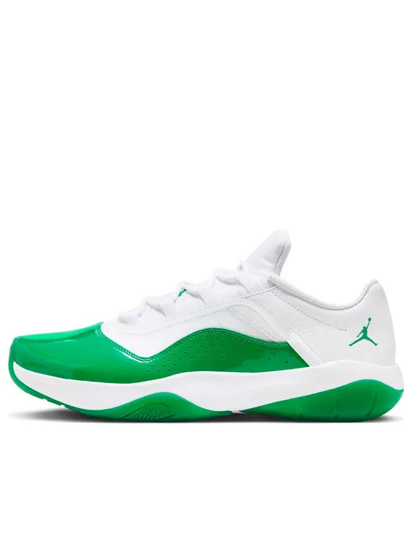 Кроссовки 11 cmft low 'white lucky green' Air Jordan — изображение 1 из 4, белый/белый/зеленый