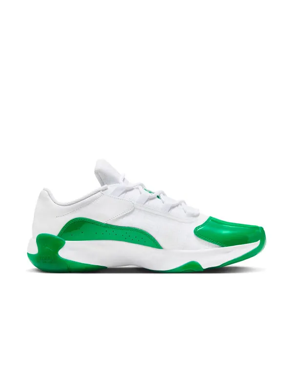Кроссовки 11 cmft low 'white lucky green' Air Jordan — изображение 2 из 4, белый/белый/зеленый