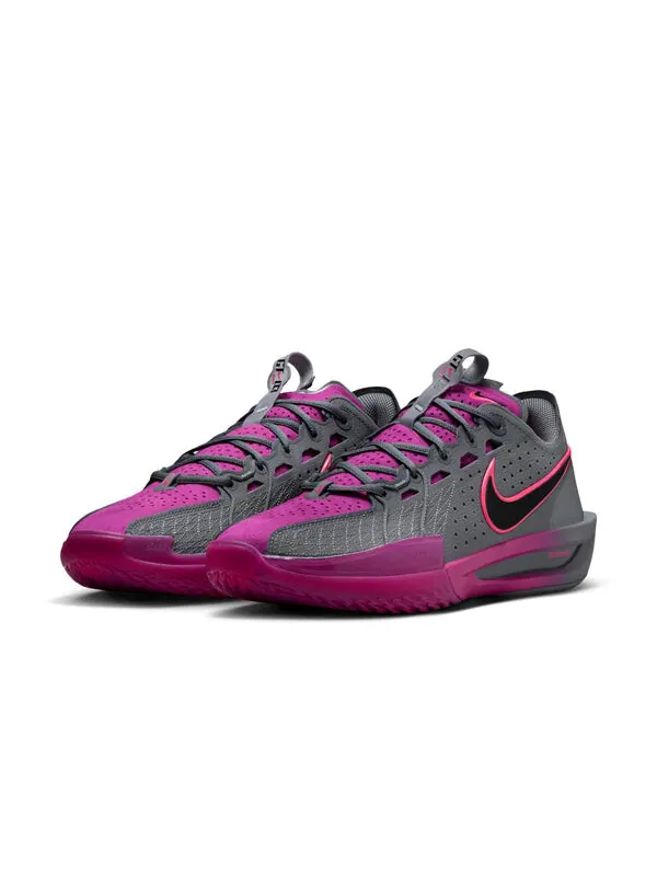 Кроссовки air zoom gt cut 3 'smoke grey hot fuchsia' Nike — изображение 3 из 4, серый//розовый/черный