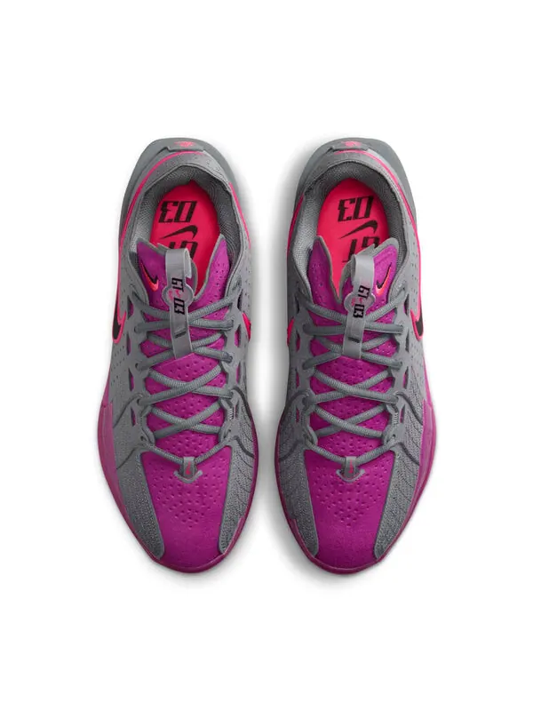Кроссовки air zoom gt cut 3 'smoke grey hot fuchsia' Nike — изображение 4 из 4, серый//розовый/черный