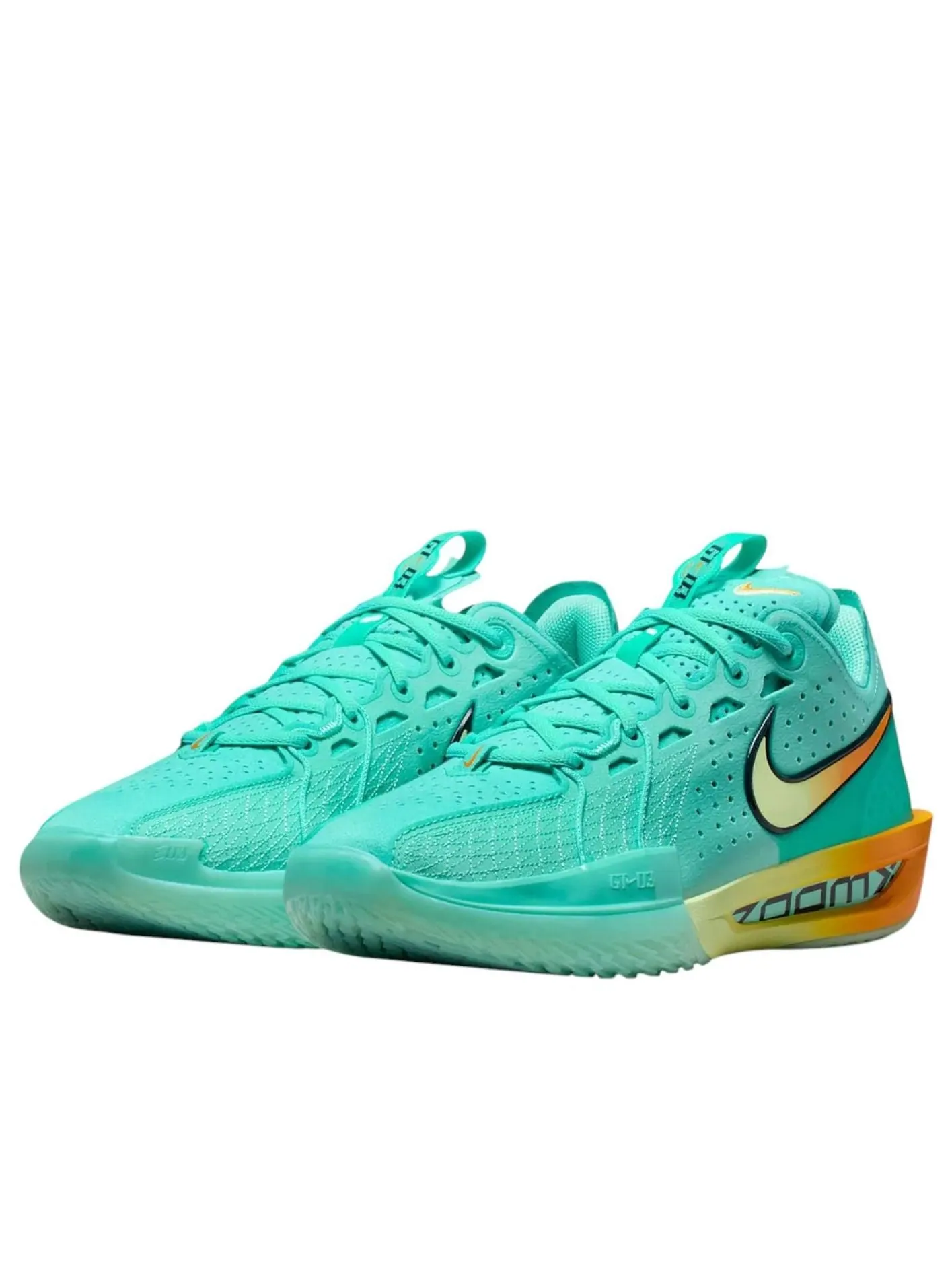 Кроссовки Nike Zoom GT Cut 3 'Bleached Turquoise' — изображение 3 из 6, темно-синий
