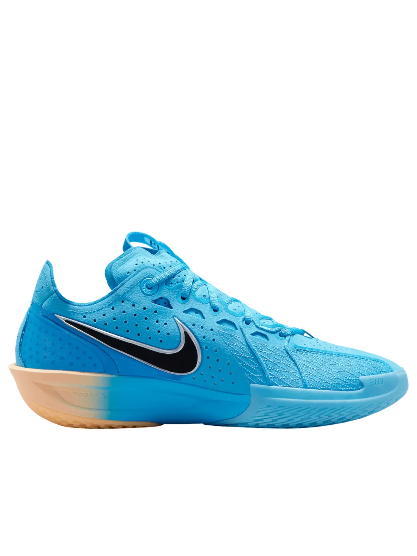 Кроссовки Nike GT Cut 3 'Blue Fury' — изображение 2 из 6, синий
