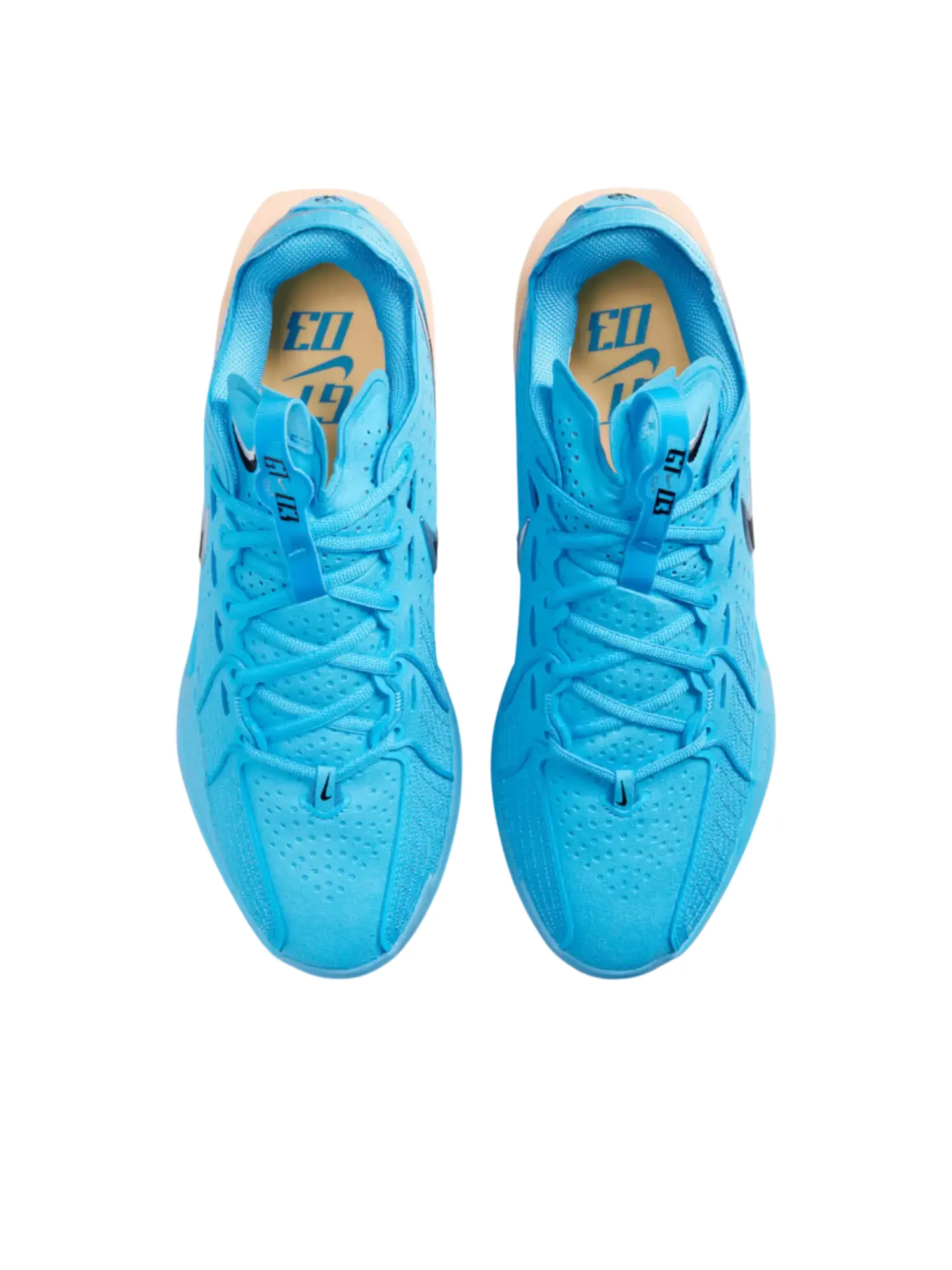 Кроссовки Nike GT Cut 3 'Blue Fury' — изображение 3 из 6, синий