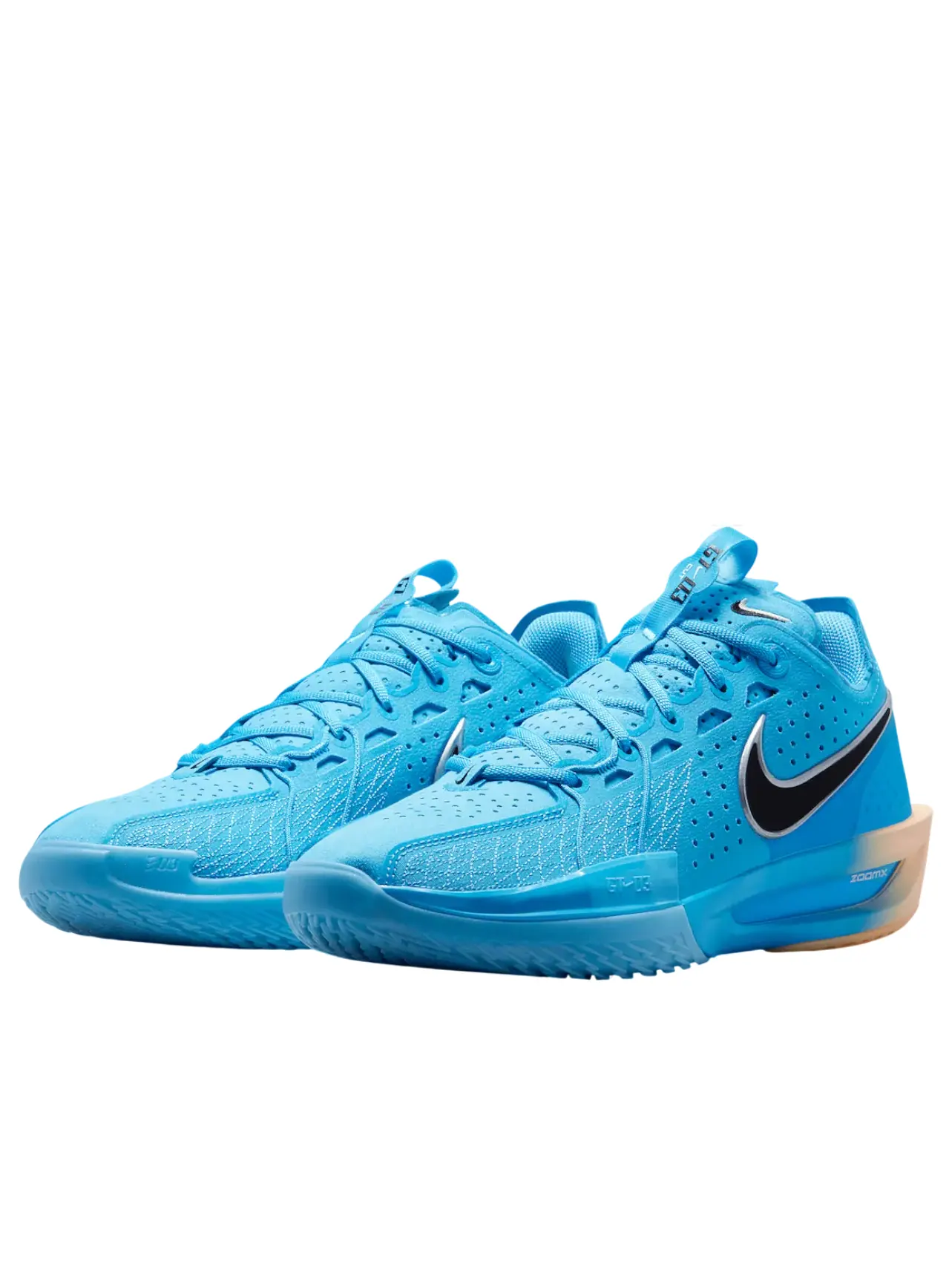Кроссовки Nike GT Cut 3 'Blue Fury' — изображение 4 из 6, синий