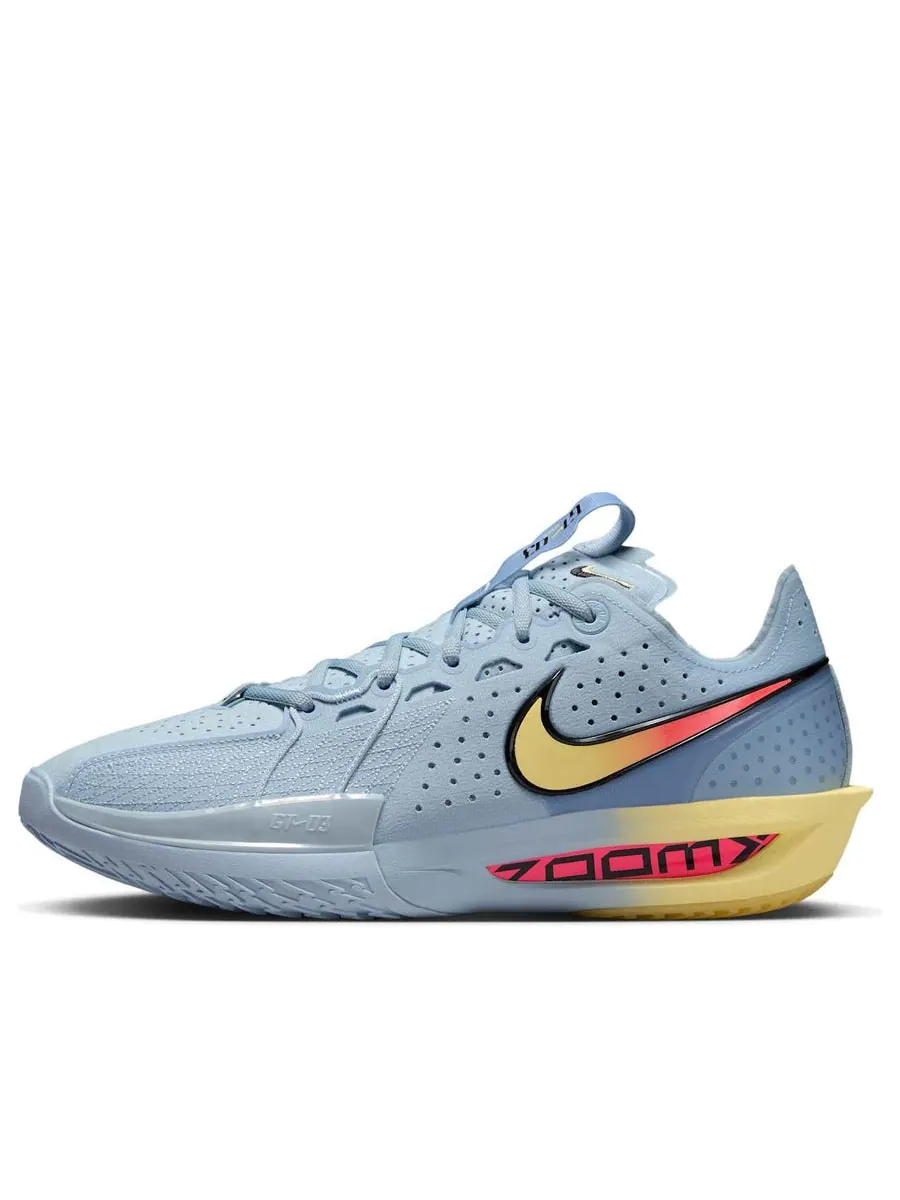 Кроссовки Nike Air Zoom GT Cut 3 EP 'Light Armory Blue Yellow' — изображение 1 из 6, синий