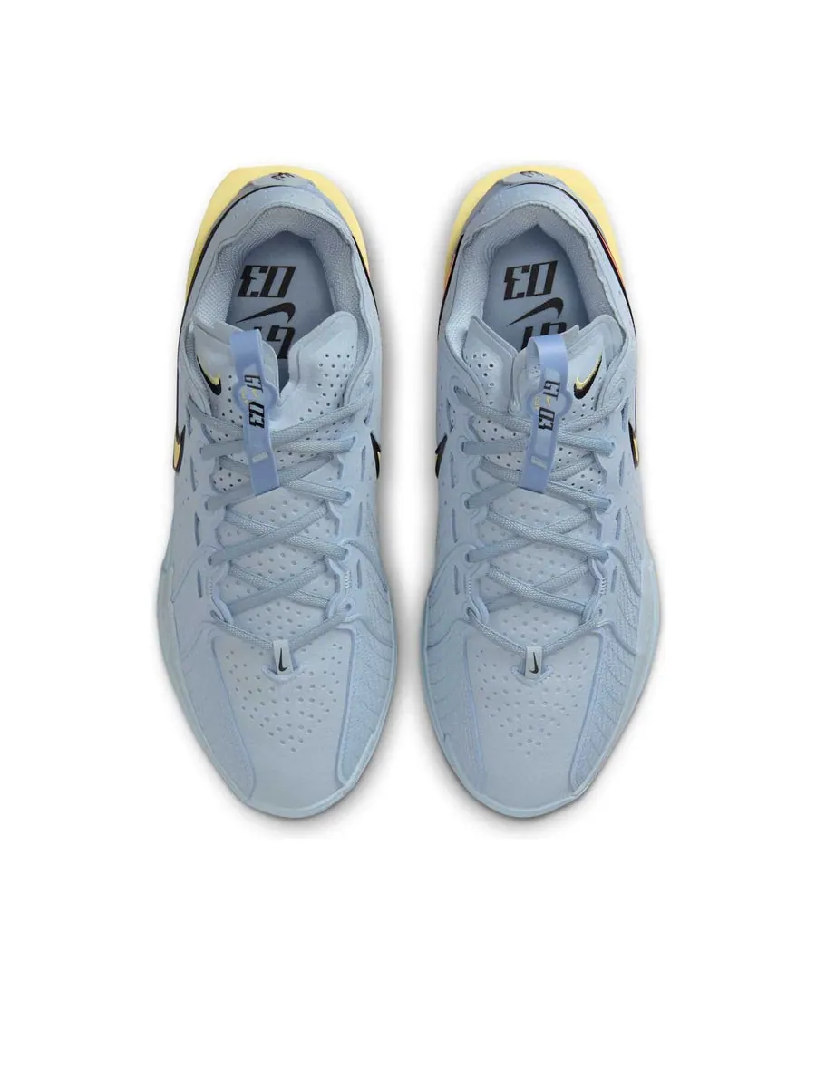Кроссовки Nike Air Zoom GT Cut 3 EP 'Light Armory Blue Yellow' — изображение 4 из 6, синий