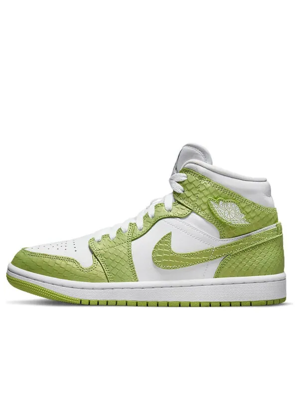 Кроссовки 1 средний размер Air Jordan — изображение 1 из 4, белый/зеленый