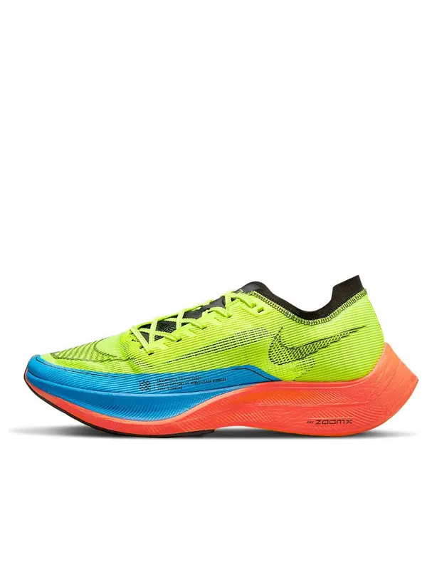 Кроссовки zoomx vaporfly next% 2 'volt bright crimson' Nike — изображение 1 из 4, черный/яркий/синий