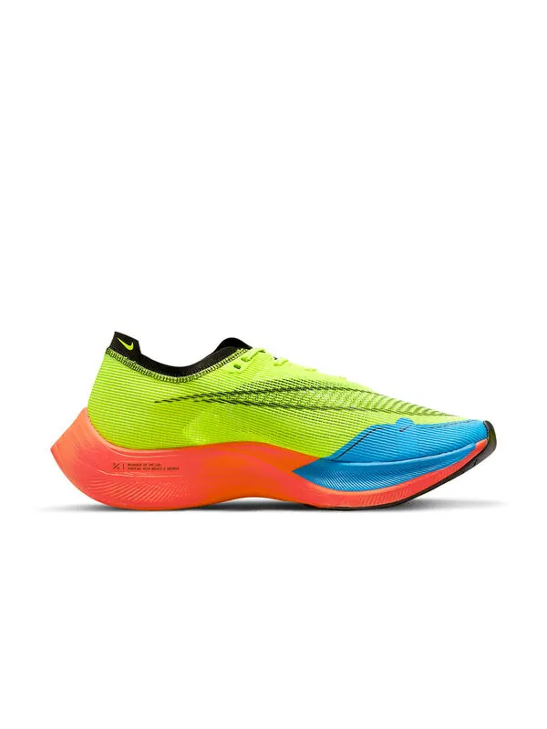 Кроссовки zoomx vaporfly next% 2 'volt bright crimson' Nike — изображение 2 из 4, черный/яркий/синий