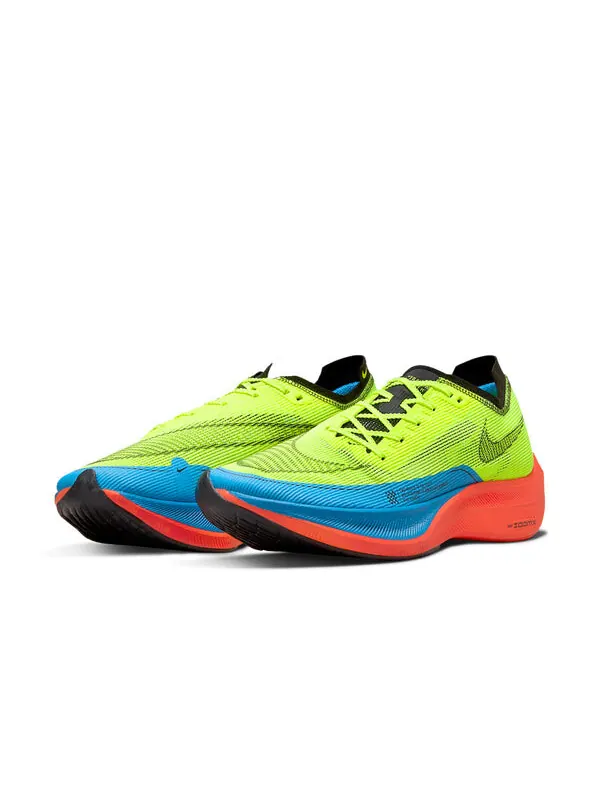 Кроссовки zoomx vaporfly next% 2 'volt bright crimson' Nike — изображение 3 из 4, черный/яркий/синий