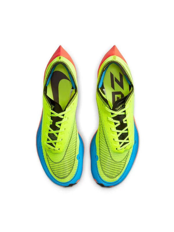 Кроссовки zoomx vaporfly next% 2 'volt bright crimson' Nike — изображение 4 из 4, черный/яркий/синий