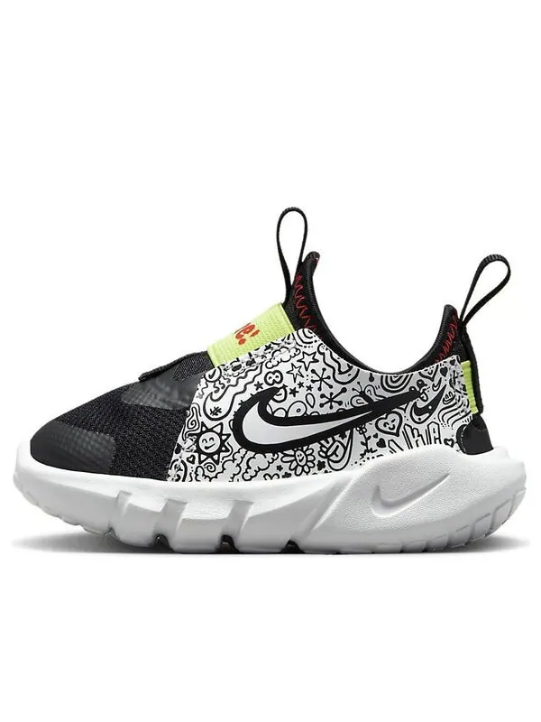 Кроссовки flex runner 2 jp Nike — изображение 1 из 4, черный / белый