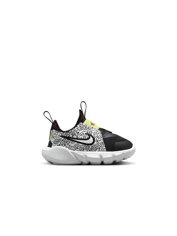 Кроссовки flex runner 2 jp Nike — изображение 2 из 4, черный / белый