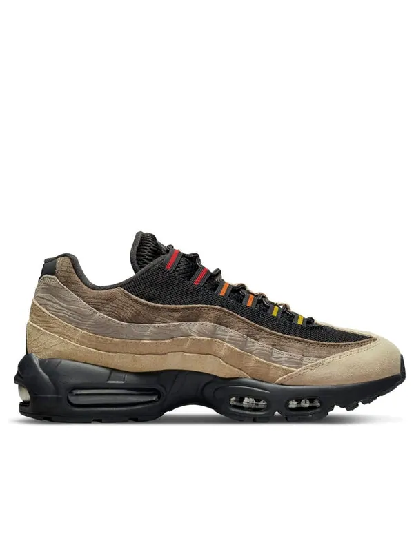 Кроссовки air max 95 'topographic' Nike — изображение 2 из 4, черный/красный