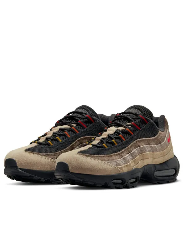 Кроссовки air max 95 'topographic' Nike — изображение 3 из 4, черный/красный