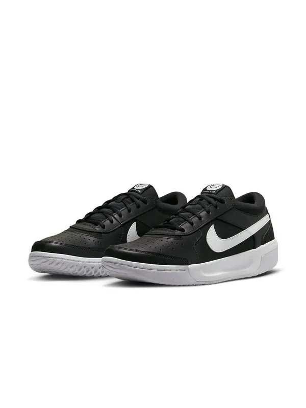 Кроссовки court zoom lite 3 'black white' Nike — изображение 3 из 4, черный/белый