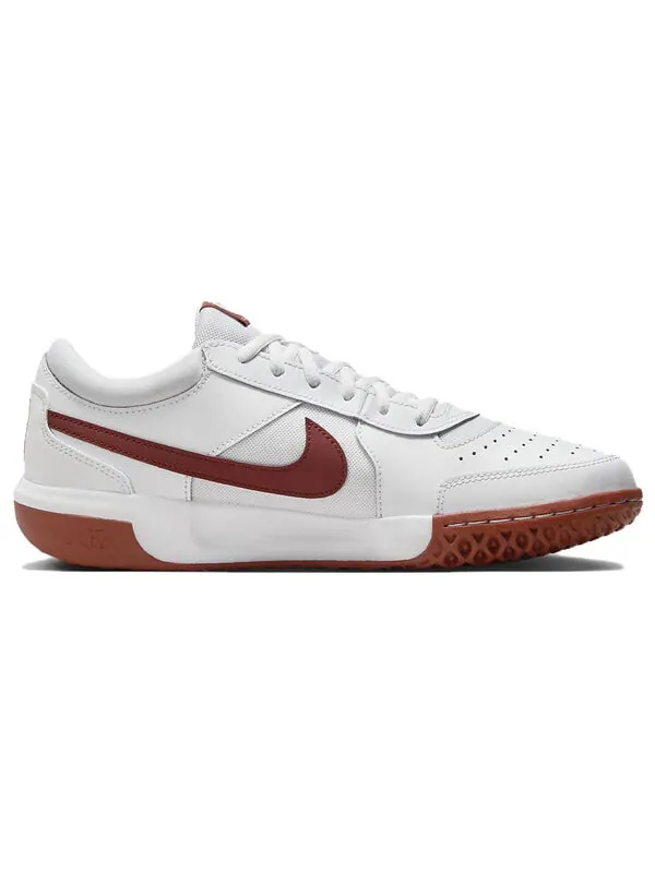 Кроссовки NikeCourt Air Zoom Lite 3 Tennis Shoes 'White Cedar' — изображение 2 из 4, белый//красный