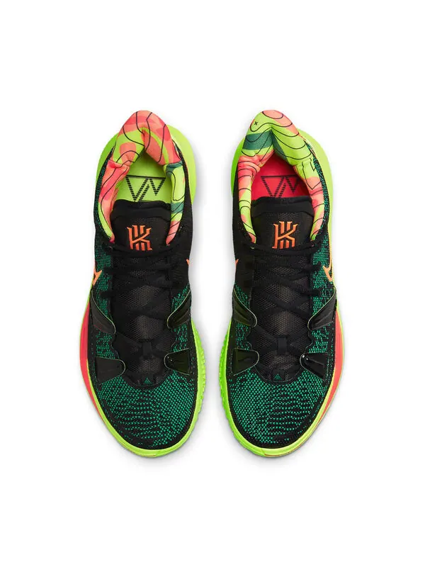 Кроссовки kyrie 7 Nike — изображение 4 из 4, зеленый/красный