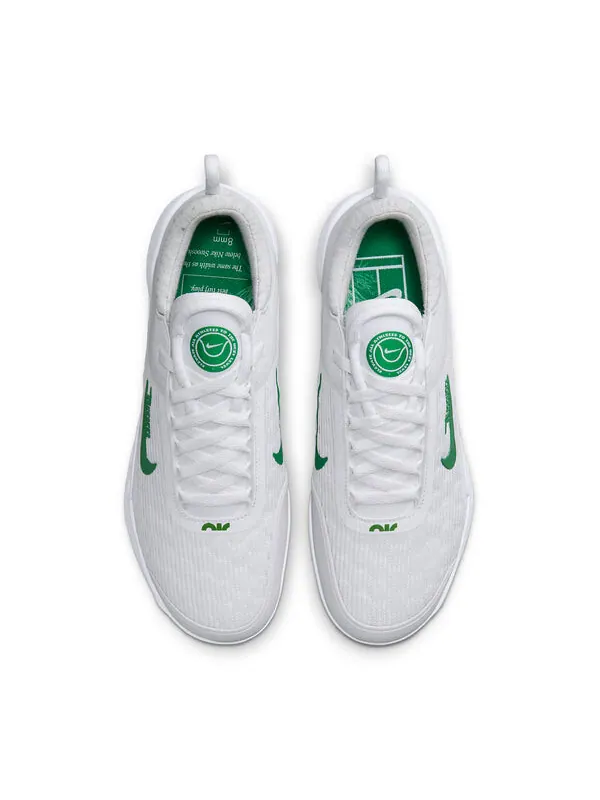 Кроссовки Court Air Zoom NXT Nike — изображение 4 из 4, белый/зеленый
