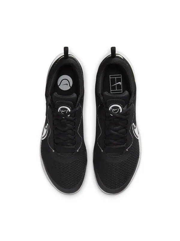 Кроссовки court zoom pro hc 'black and white' Nike — изображение 4 из 4, черный/белый