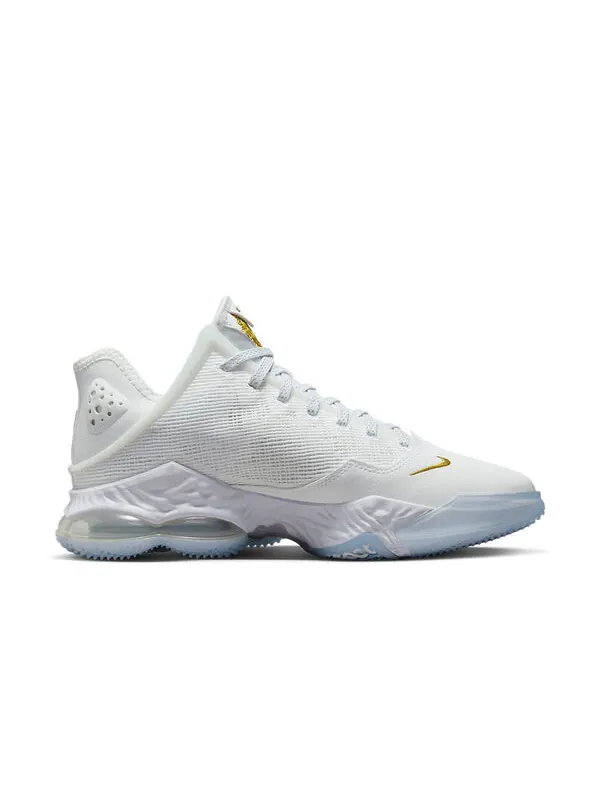 Кроссовки x titan lebron 19 low 'beyond the seas' Nike — изображение 2 из 4, белый/золотистый