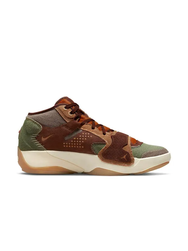 Кроссовки zion 2 'voodoo' Air Jordan — изображение 2 из 4, коричневый