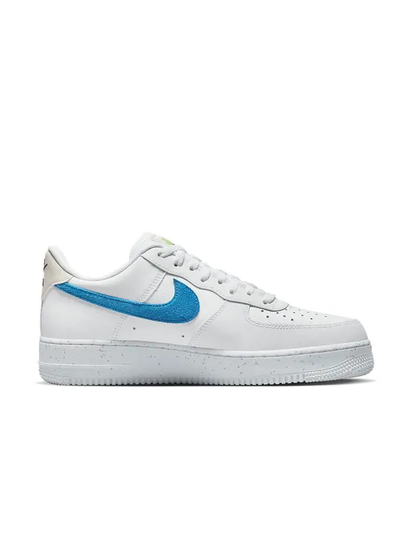 Кроссовки air force 1 low '07 'evergreen university blue' Nike — изображение 2 из 4, белый//светлый/синий