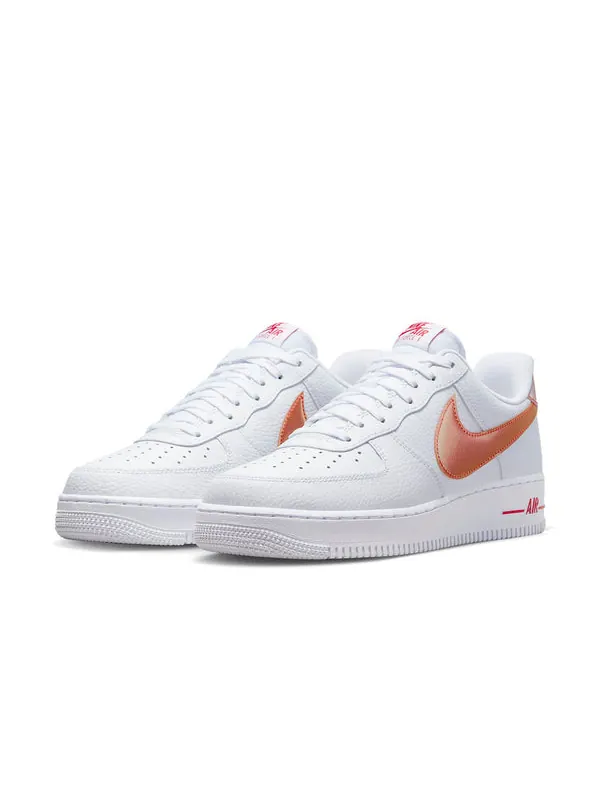 Кроссовки air force 1 low 'jumbo orange swoosh' Nike — изображение 3 из 4, белый/оранжевый