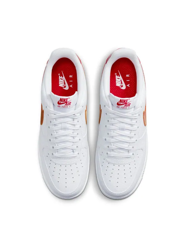 Кроссовки air force 1 low 'jumbo orange swoosh' Nike — изображение 4 из 4, белый/оранжевый